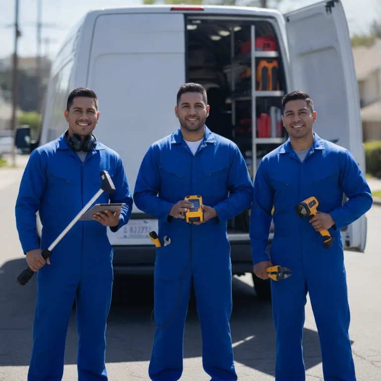Detecção de Fugas de Água equipe em Viseu